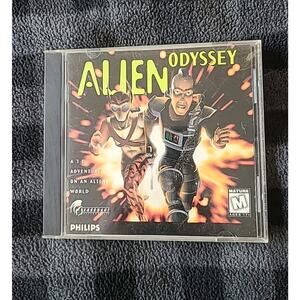 Alien Odyssey PC 1995 Vintage CD-ROM Game Complete Rated M Philips